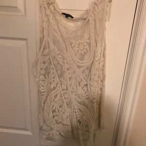 3X XXXL women’s lace top